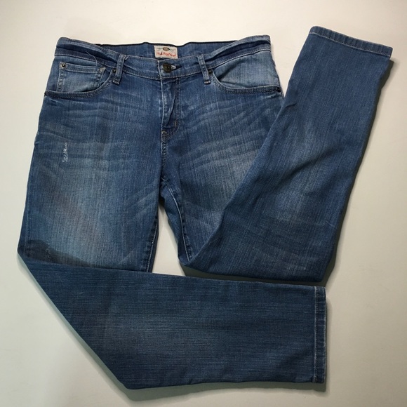 Fossil | Slim Boyfriend Distressed Jeans - Picture 2 of 11